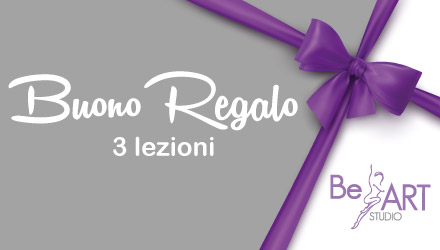 3 lezioni - Buono Regalo