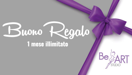 1 mese illimitato - Buono Regalo