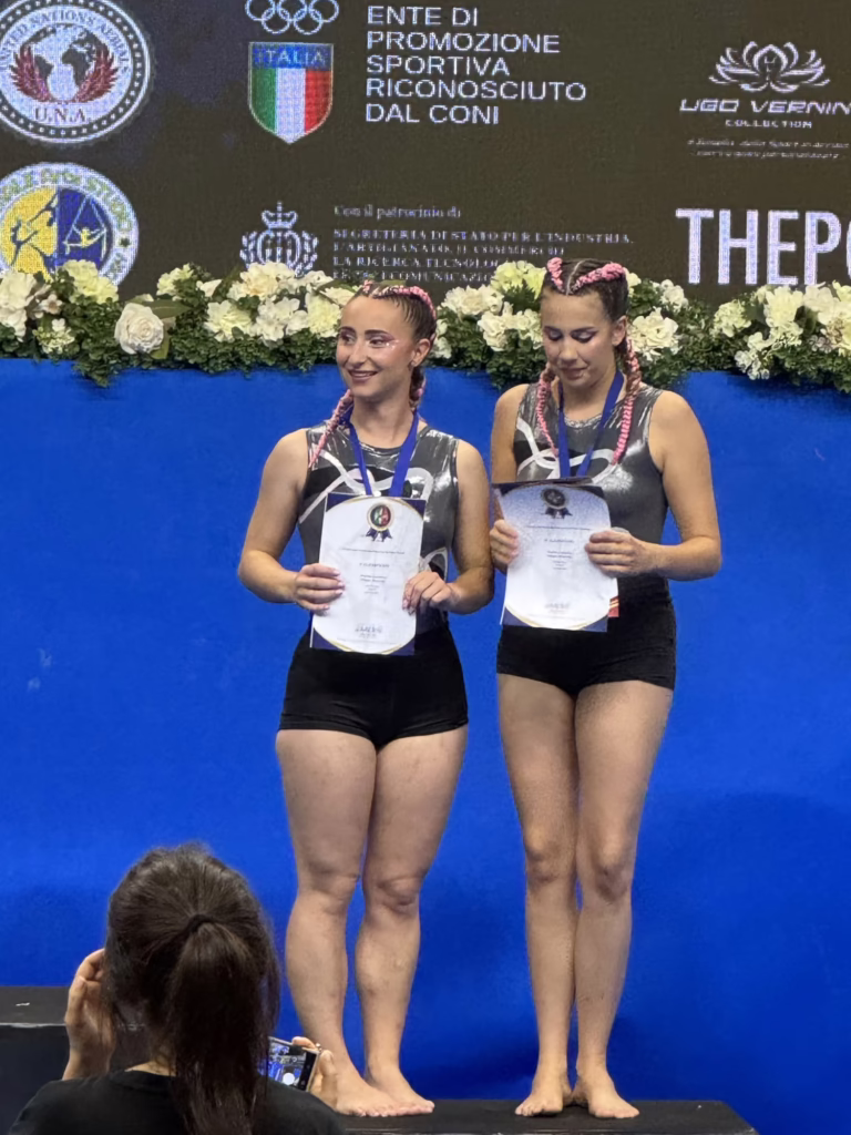 Chiara e Giorgia - bronzo al Campionato Italiano Dance Technique